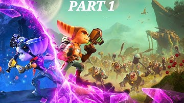RATCHET AND CLANK RIFT APART PS5 Walkthrough Gameplay Part 1- INTRO (FULLGAME)