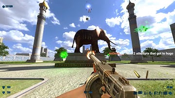 A Seriously Stupid HD Remaster + Mods Map22: The Elephant Atrium
