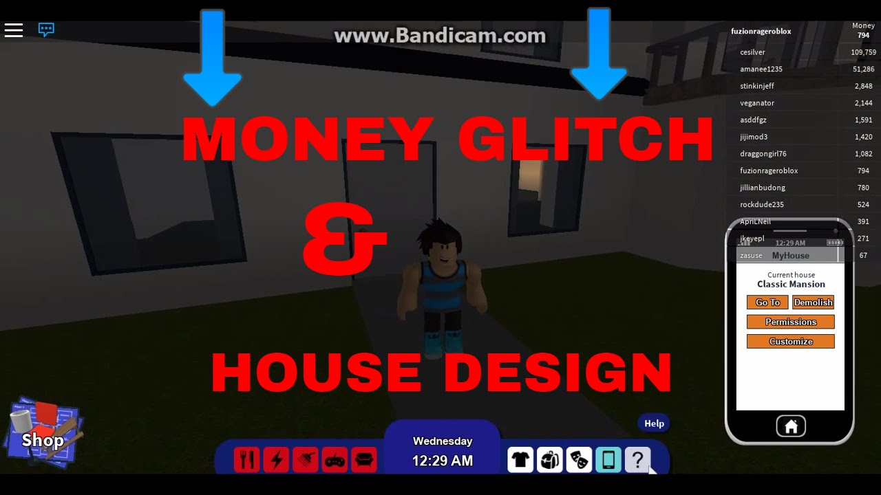  MONEY  GLITCH  HOUSE  DESIGN  ROBLOX ROcitizens YouTube