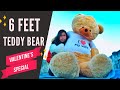 6 Feet Teddy Bear Unboxing | Valentine Giant Teddy Bear Unboxing | Valentine Gift Ideas For Her