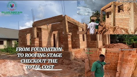 WATCH HOW THIS ENGINEER BUILT THIS HOUSE IN LESS THAN ONE MONTH WITH COST BREAKDOWN OF MATERIALS. 