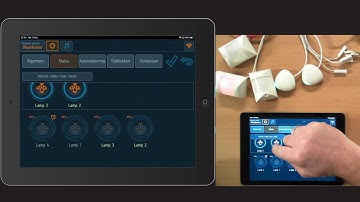 Metaforsa 1 - #4 - De Larnitech Metaforsa: De app met o.a. het toevoegen van klokken en scenes.