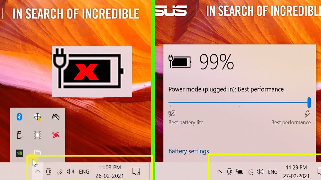 How to Fix the battery level indicator missing or Grayed Out in Windows 10