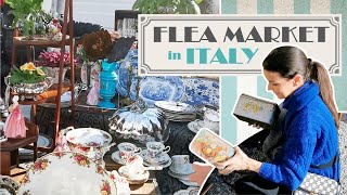 Come VINTAGE HUNTING with me! - FLEA MARKET in Italy