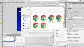Creating Website using Adobe Flash Part 3