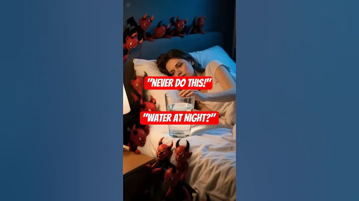 "Never Leave Water by Your Bed – Shocking Reason Why!" #spiritual #shorts