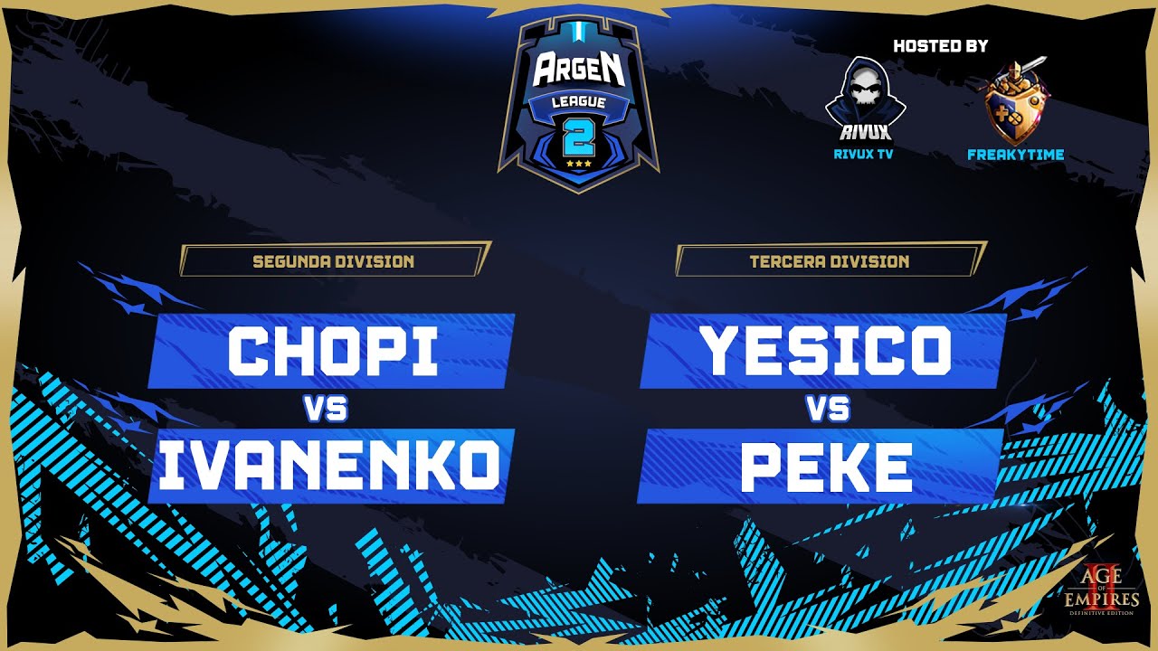 IVANENKO vs CHOPI y YESICO vs PEKE, ULTIMA CHANCE EN 2da Y 3era