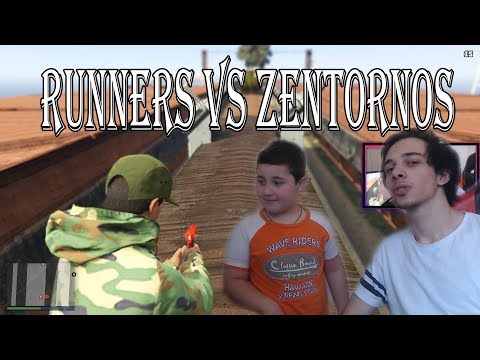 დათუნა VS. NikaTMG - Runners VS Zentornos | GTA 5 ქართულად