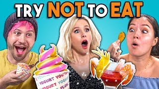 Try Not To Eat Challenge  The Good Place | People vs. Food