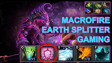 Dota 2 Custom Hero Chaos - Dazzle Macrofire Earth Splitter Gaming with Badjuju
