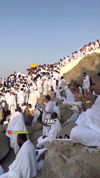 WUKUF DI PADANG ARAFAH, PUNCAK IBADAH HAJI SAH TIDAK