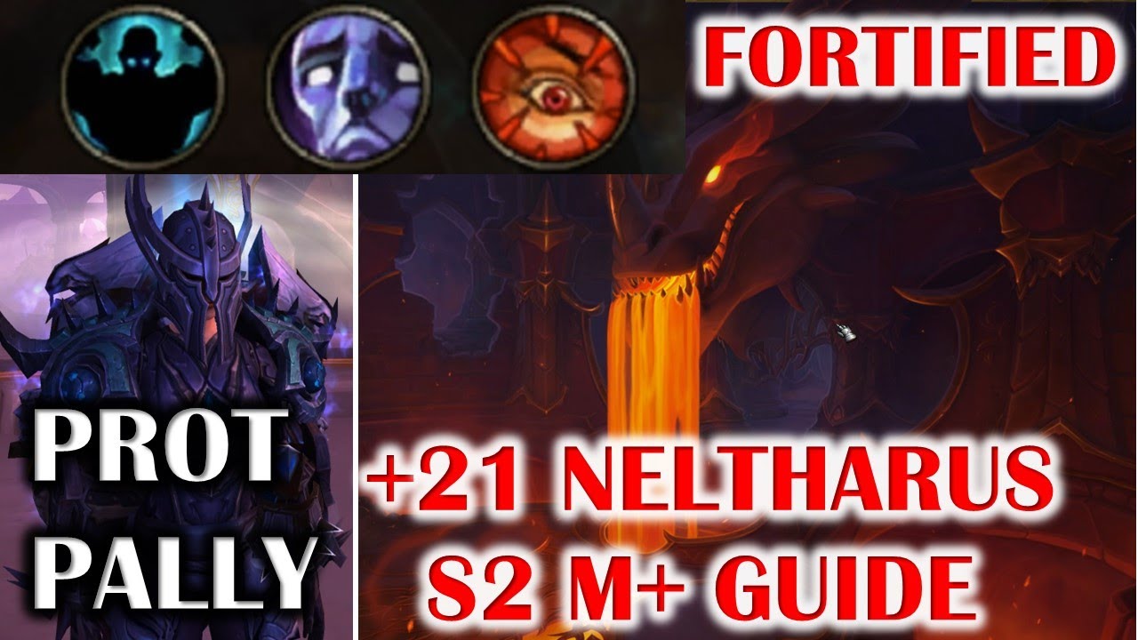 WOW DRAGONFLIGHT FORTIFIED +21 NELTHARUS (NELT) SEASON 2 MYTHIC PLUS GUIDE PALADIN TANK POV