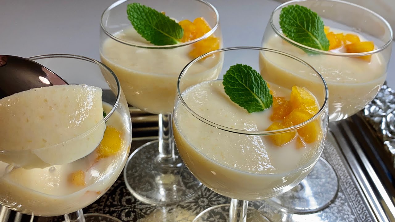 легкий десерт всего из 2 ингредиентов.