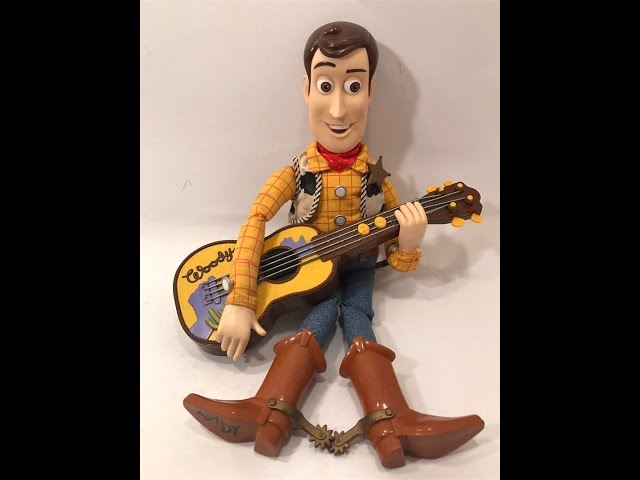 Toy story 2 Strumming Singing Woody 1999 - YouTube