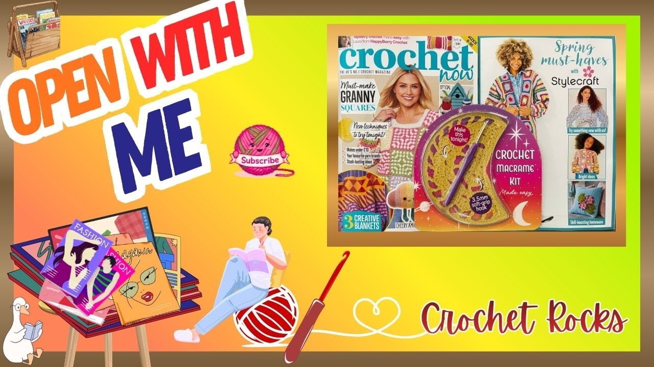 📚 Open With Me 253 Crochet Now & Free Gifts - Let me Know What you Think!