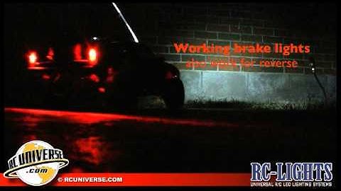 RC-LIGHTS Universal R/C LED Lighting System