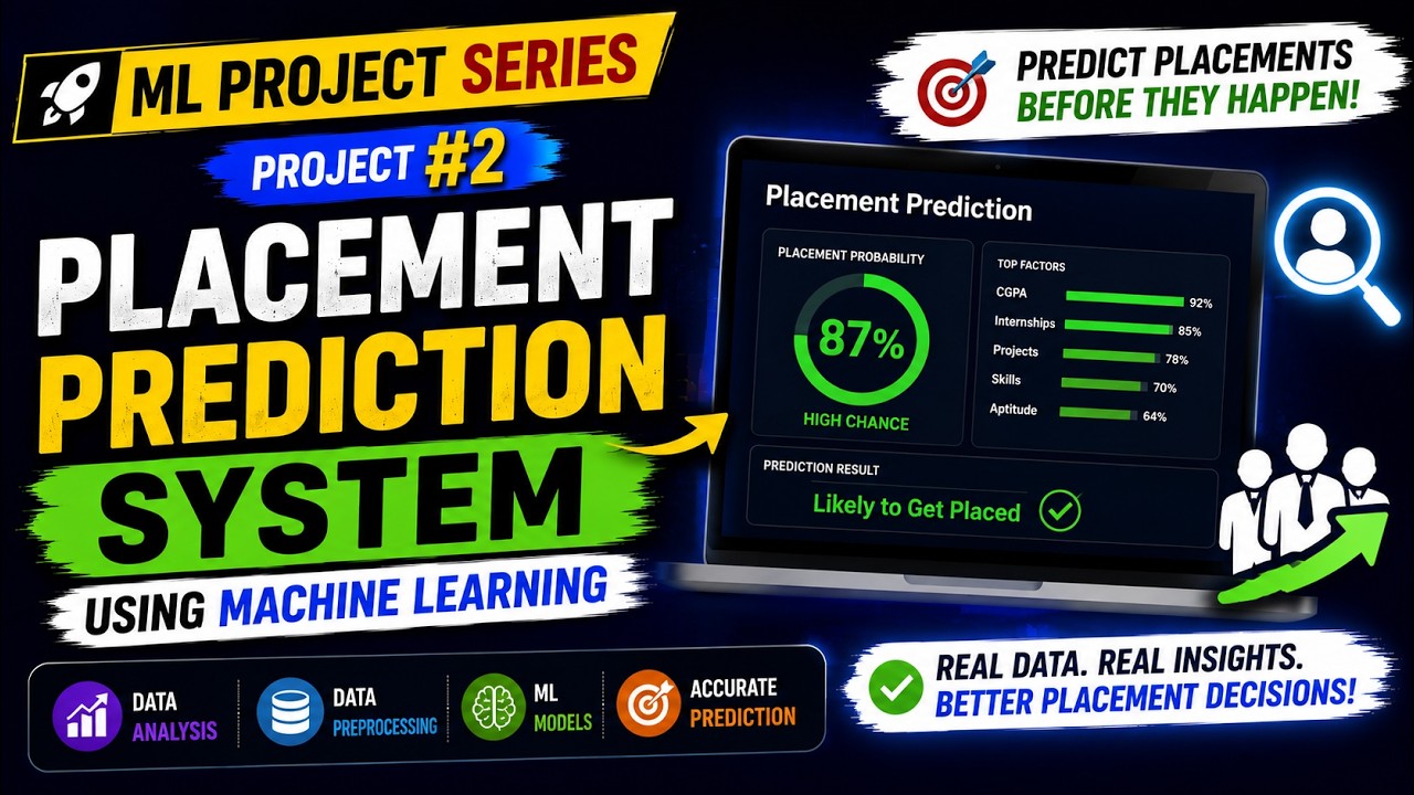 Placement Prediction System Using Machine Learning | End-to-End Python ...