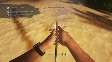 Stranded Deep How To Start A Fire PS4 LPOS