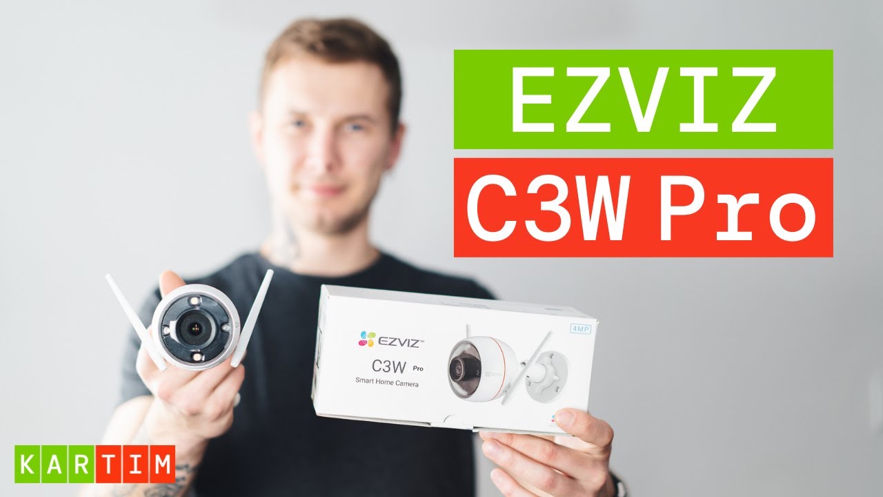 EZVIZ C3W Pro | Ilmastikukindel valvekaamera, näeb pimedas värviliselt!