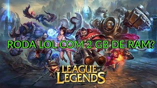 Core 2 Duo E7500 2GB de RAM League of Legends (lol)