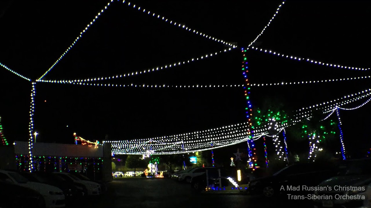 A Mad Russians Christmas Jeff Gordon Chevrolet Holiday Light Show