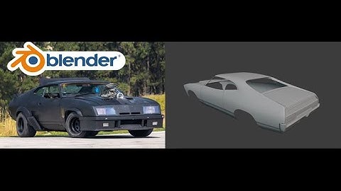 Learn Blender - Interceptor - Rear Cluster Part 1 in Blender