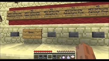 Minecraft custom - The adventure Multiplex part 1/3