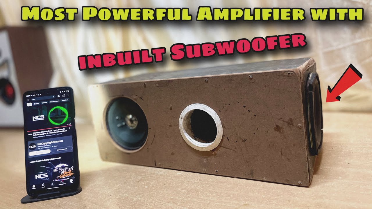 Making Soundbar With Inbuilt Subwoofer | Powerful Amplifier | Indian’s Halfengineer 