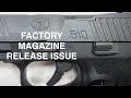 Fabrique Nationale FN Model 510 10mm Pistol with Magazine Release Issue from the Factory
