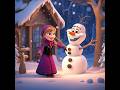 Anna&rsquo;s Winter Wonderland: The Snowman of Dreams #frozen2 #frozen