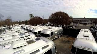 How to Climb onto the Roof of an Airstream Travel Trailer Solar Maintenance Seal Leaks