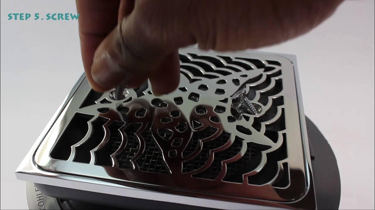 Hair Catcher Instructional Video Kohler YouTube