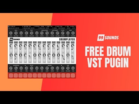 Free Drum VST Plugin (99Sounds Drumplayer)