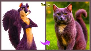 HOW THE NUT JOB 2 MOVE CHARACTERS LOOK AS CAT!
