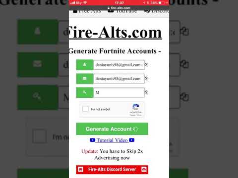 how to get free fortnite accounts - free fortnite account generator alts for you