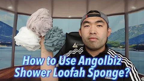 How to Use Angolbiz Bath Sponge Loofahs?