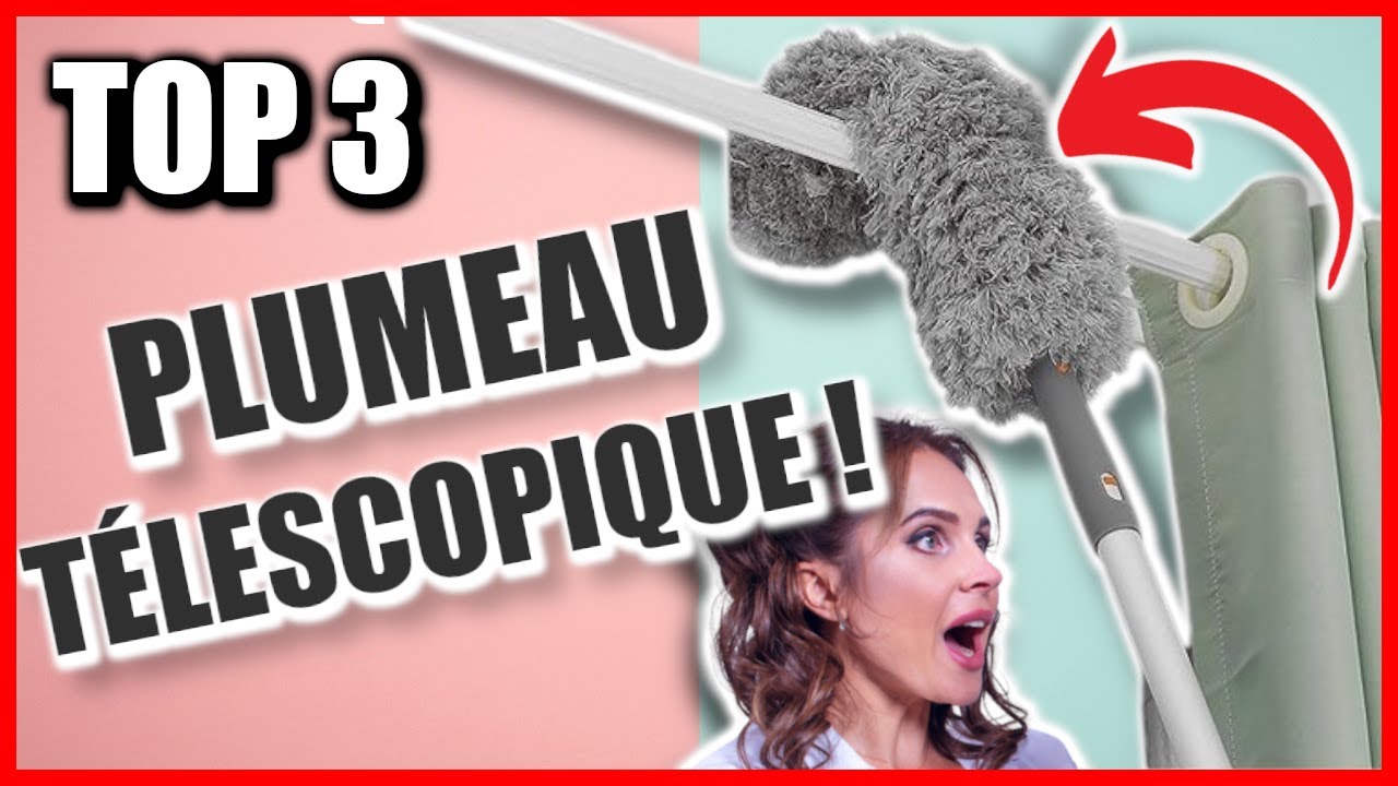 TOP 3 : Meilleur PLUMEAU TÉLESCOPIQUE 2023 ?! 