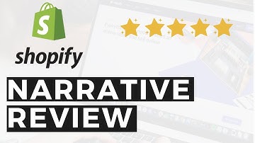 Shopify Narrative Theme Review