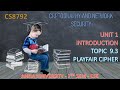 CS8792 Learn Playfair Cipher in Tamil with Abisha | Cryptography & Network Security Unit 1