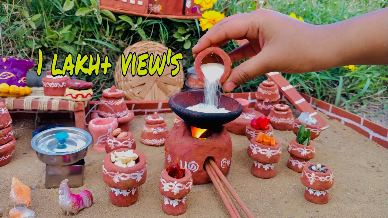 Miniature Village Style Upma Recipe l Easy Upma Recipe l How to make Upma l Mini Cooking l