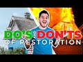 Top Restoration Do's and Don'ts for Success// Albi After hours