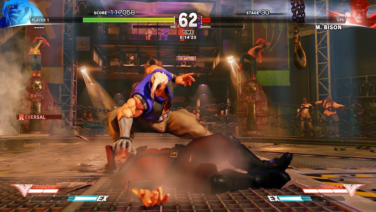 Street Fighter V Game Play - Survival Mode Completed (Normal) - Nash 6