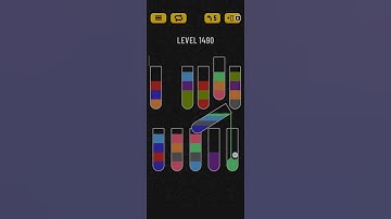 Water sort puzzle level 1490