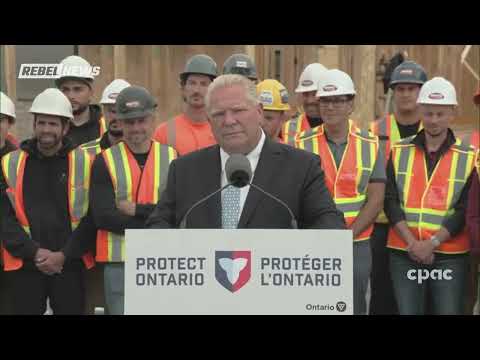 Doug Ford on Trump: 'He has a lot of room to kiss my ass'