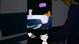 Everybody wants to be a cat (2 pianos) #shorts #disney
