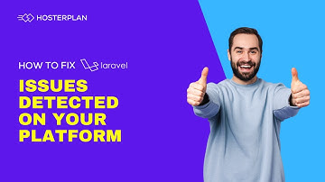 How to fix laravel site composer detected issues on your platform | HosterPlan