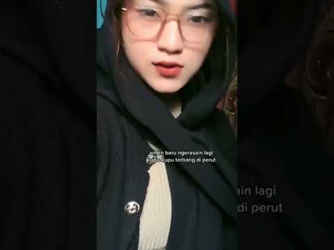 tante berhijab lagi basah