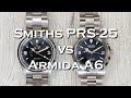 Smiths Everest PRS-25 vs Armida A6 - Explorer Watch