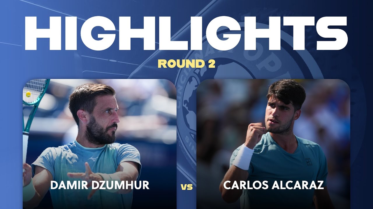 Dzumhur vs. Alcaraz | Cincinnati Open | Round 2