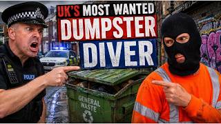 🚓DEFENDERS OF WASTE KEEP CALLING THE POLICE👮, THE UK,S MOST WANTED DUMSTER DIVERS😲